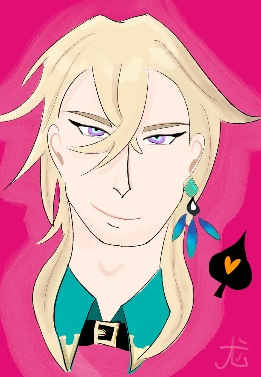 Aventurine (HSR) — Digital; Procreate